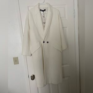 Zara White Coat
